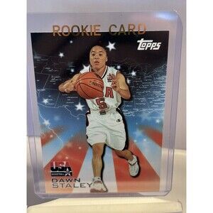 Dawn Staley USA Rookie Card 2000 Topps South Carolina Gamecocks Head Coach WNBA